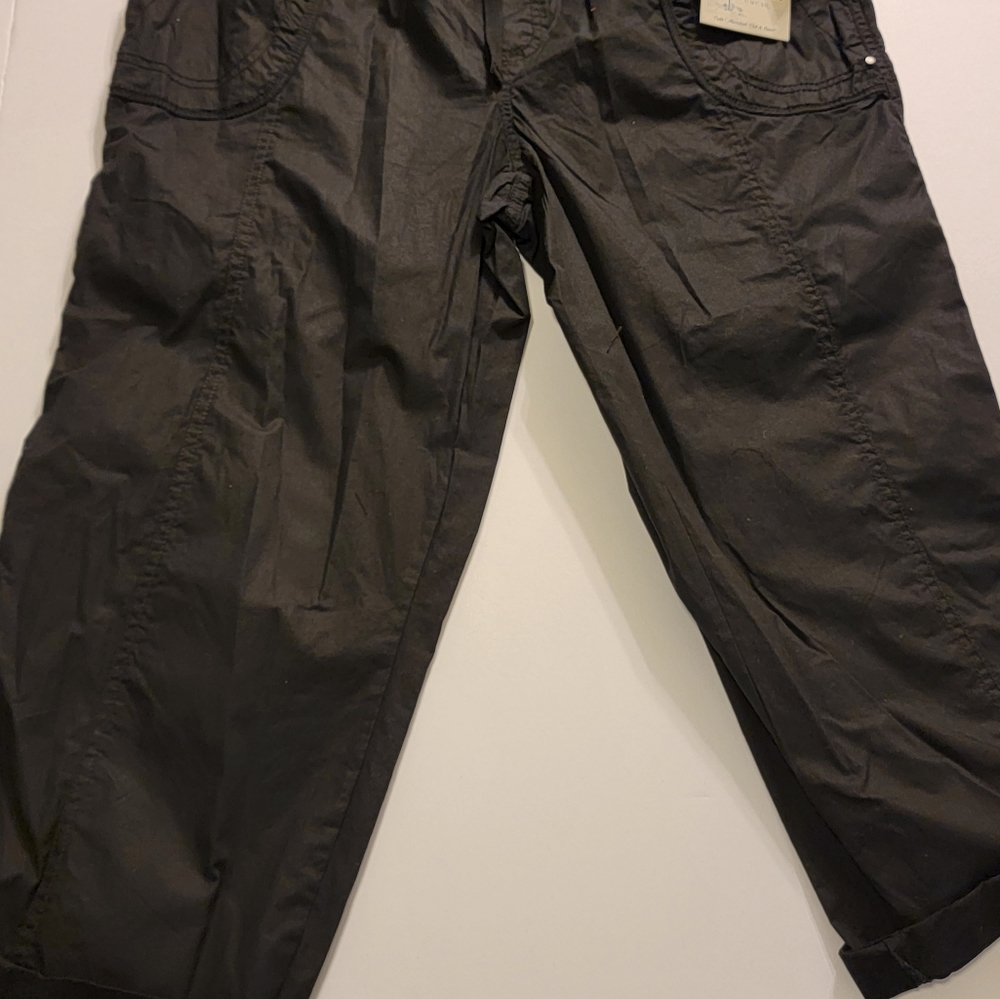 Women Capri pants, Caffe Marrakesh 14, Black